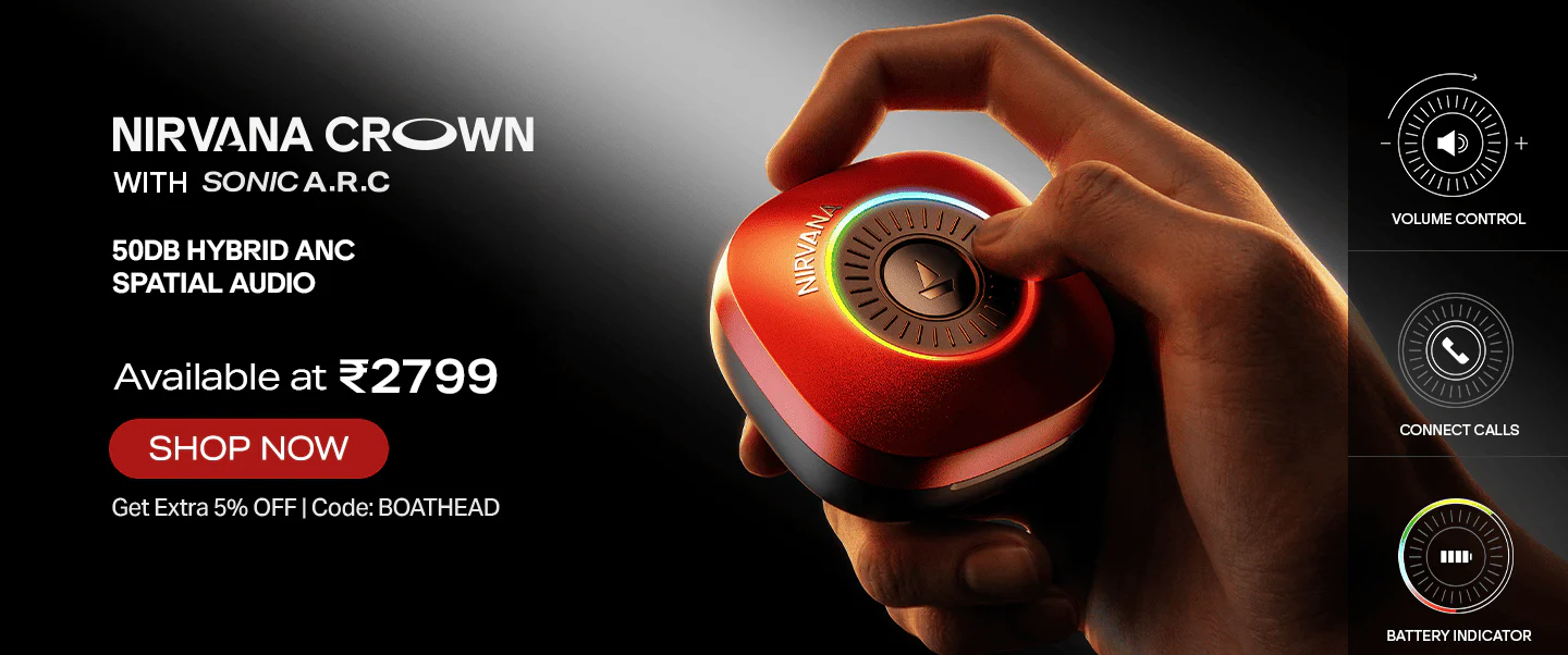 Plug Into Nirvana with boAt